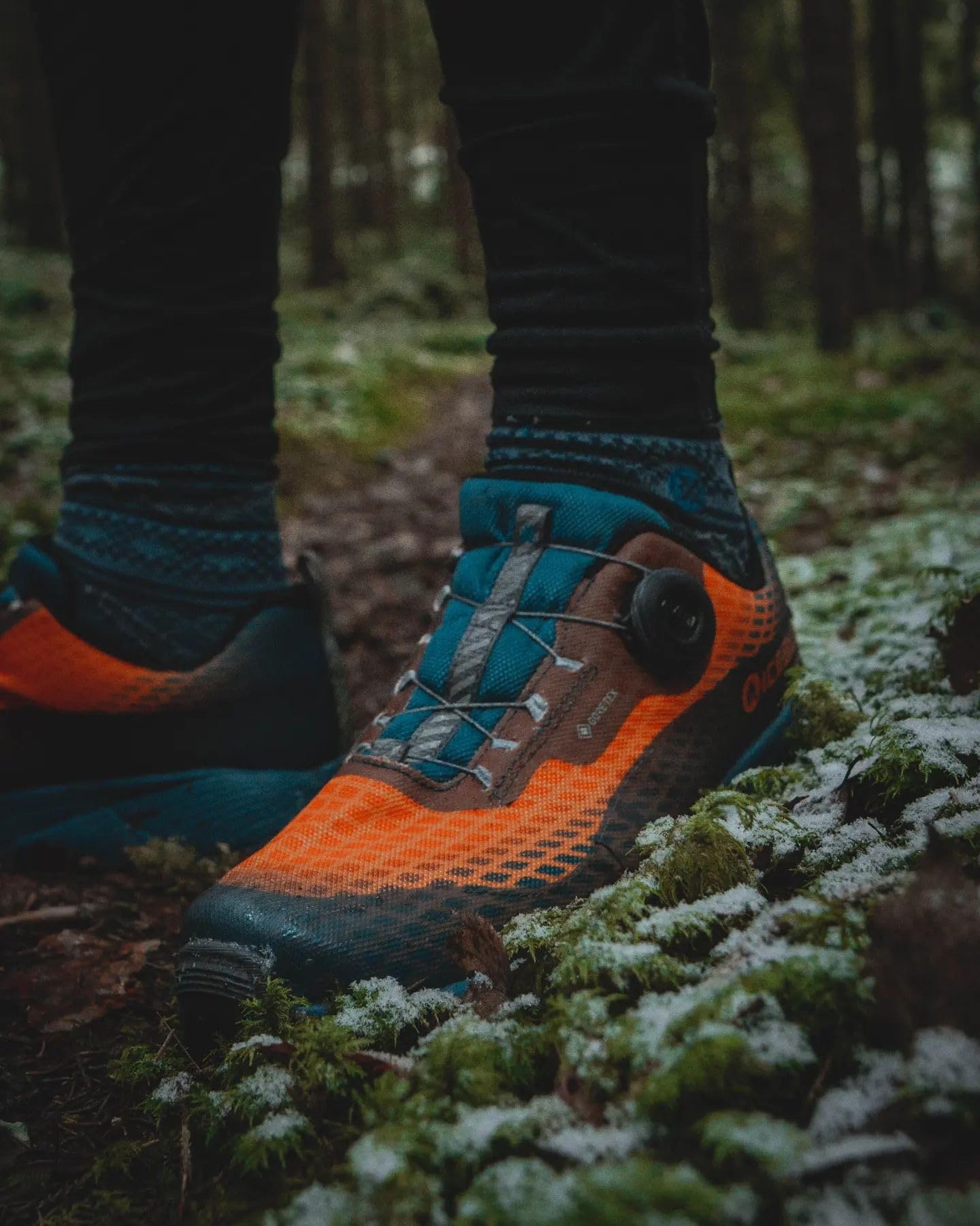 Icebug NewRun BUGrip GTX Trail Running Zapato para mujer con suela de tracción tachonada de carburo
