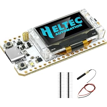 LoRa Meshtastic ESP32 V3 Board mit 868MHz Antenna und OLED Display AYWHP LoRa ESP32 Entwicklungsplatine 240MHz Bluetooth 863 928MHz Dual-Core IOT Kompatibel mit Arduino/Meshtastic