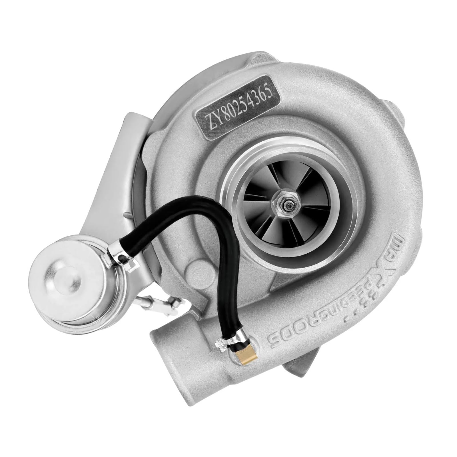 T3 .63 Turbo chłodzona olejem turbosprężarka V + przewód olejowy kompatybilny z 1.5L-2.5L 4 6 cylindrów