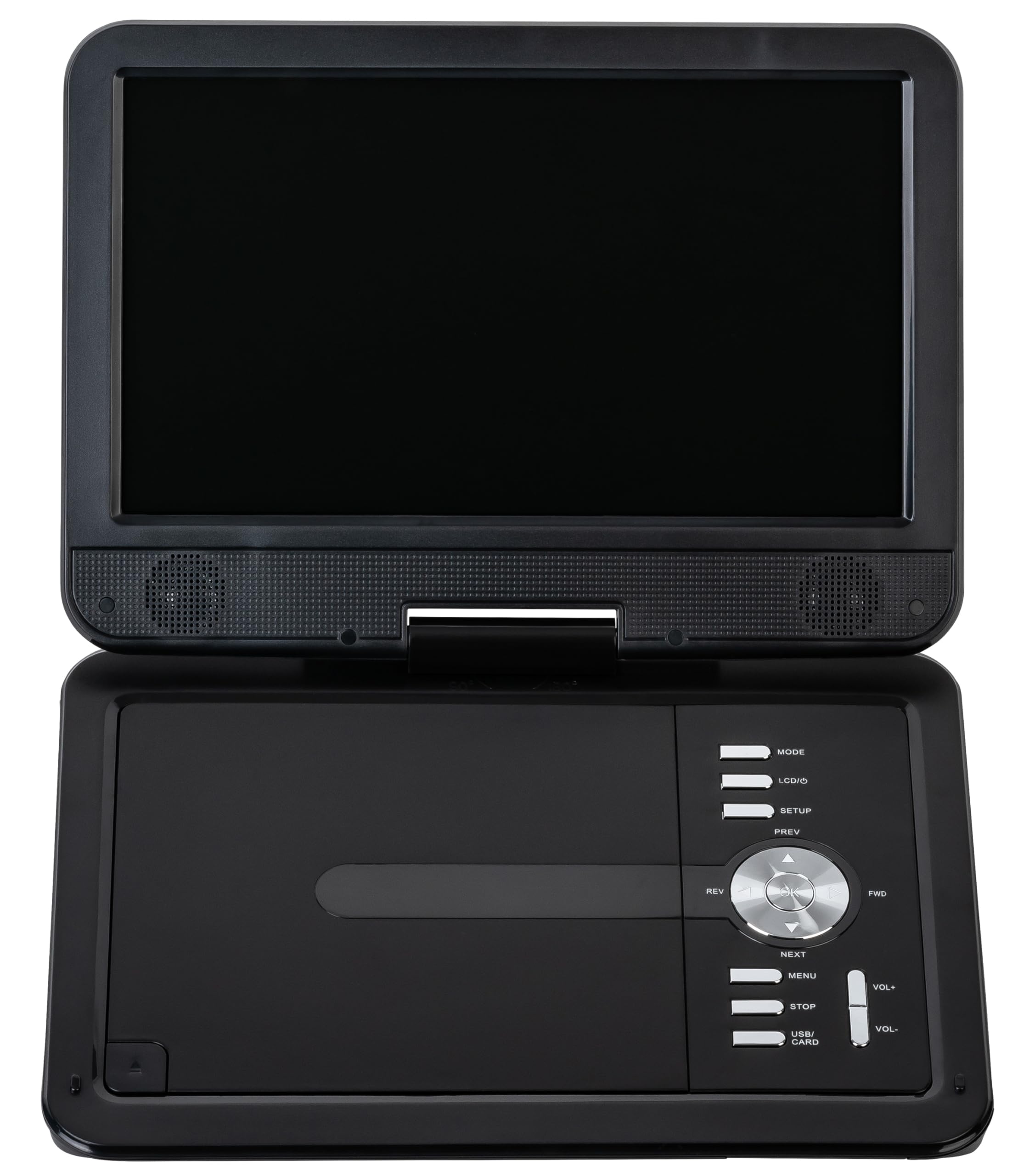 Reflexion DVD1025 - Lettore DVD portatile portatile e DVB-T2 HD Tuner (TV), schermo TFT/LCD da 10,1", batteria integrata, 12 V, registrazione PVR
