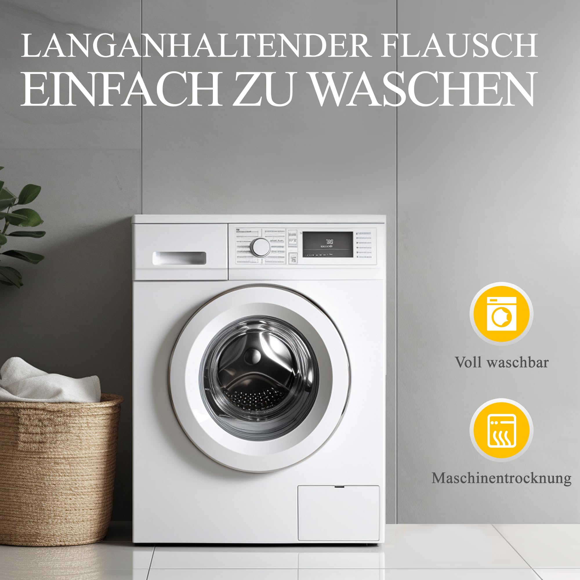 Orange Wave Daunenkissen 80x80cm Federkissen - Kopfkissen 80x80 1er Kissen Daunen und Federn Schlafkissen, RDS und Oeko-TEX Seitenschläferkissen für Maximale Unterstützung und Luxuriösen Schlafkomfort