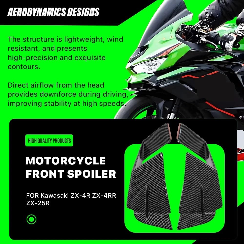 Do ZX4R ZX-4R ZX-4RR ZX25R Fairing puszczania samolotów 2020-2025