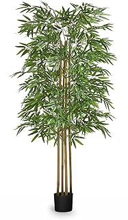 Maia Shop 5ft Artificial Bamboo Tree Plant for House, Apartment or Offic...