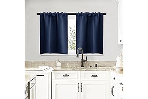NICETOWN 20 Inch RV Blackout Curtains for Camper Windows