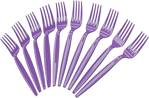 Vista 94 de Cucharas de plástico azul claro (paquete de 24) – Cucharas de color azul claro para fiestas, artículos de plástico duraderos, cucharas de plástico