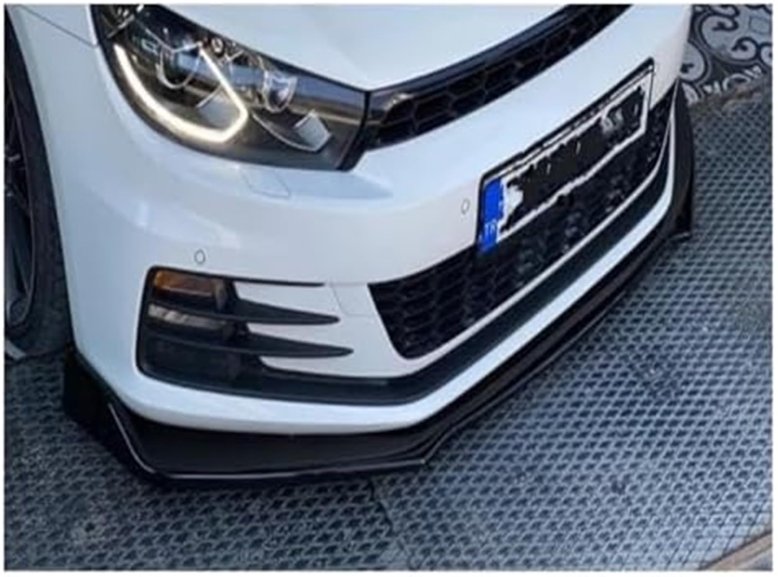 Splitter, dla dla VW, dla dla Scirocco, przedni zderzak Lip Body