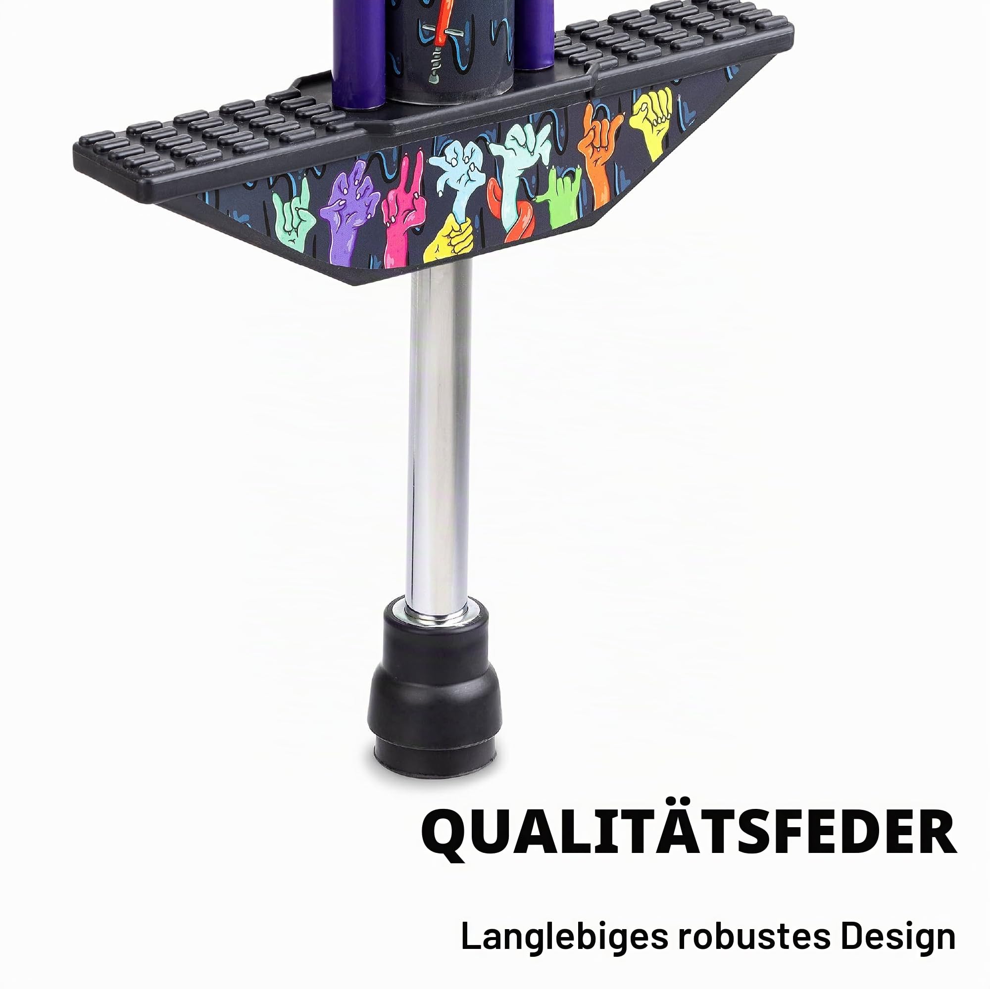 Pogostick Crush N CRITTAZ 97 cm Lila