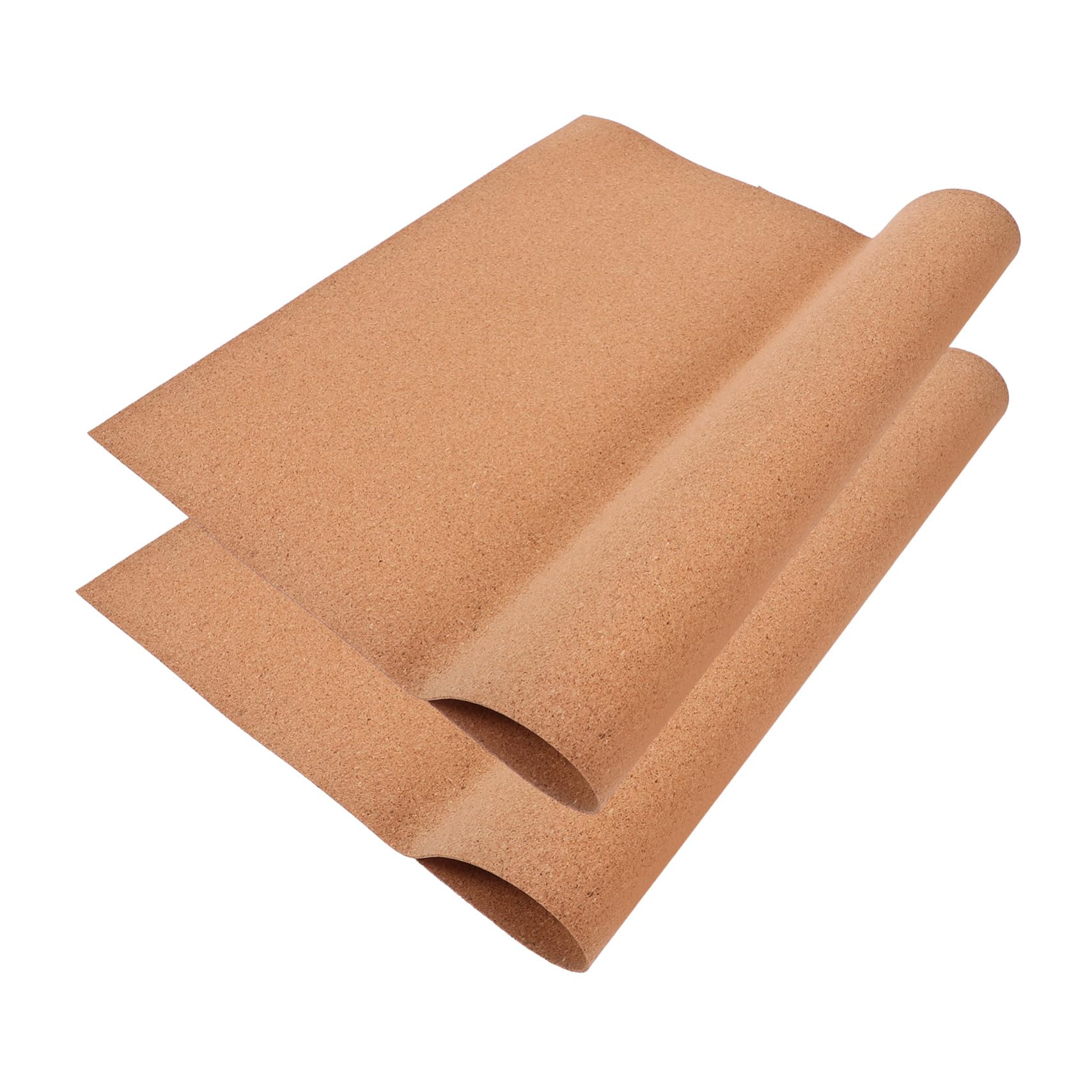 Cabilock 2Sheets Cork Shelf Liner High Density Drawer Liners for Cabinets Pantry and DIY Crafts Cork for Protection and Versatile Use