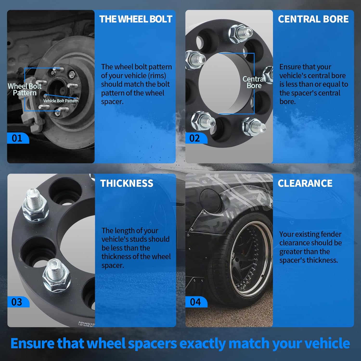 5x5to 5x4.5 Wheel Adapters,1 inch 5 Lug Centric Wheel Adapters (Changes Bolt Pattern) fit for Wrangler, Grand Cherokee, Journey, Commander, Astro, with M12x1.5 Studs 82.5mm Hub Bore,4pcs