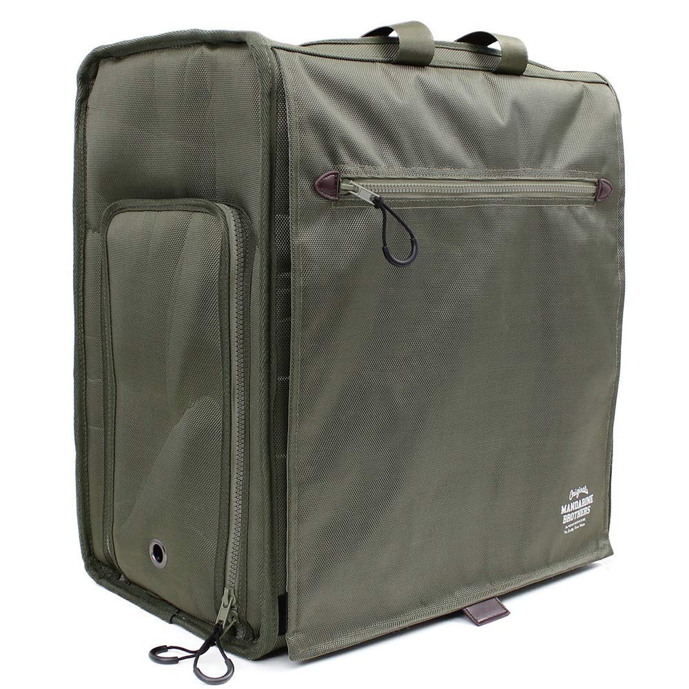 Amazon | マンダリンブラザーズ BRIXTON CARRY BACKPACK/KHAKI/カーキ