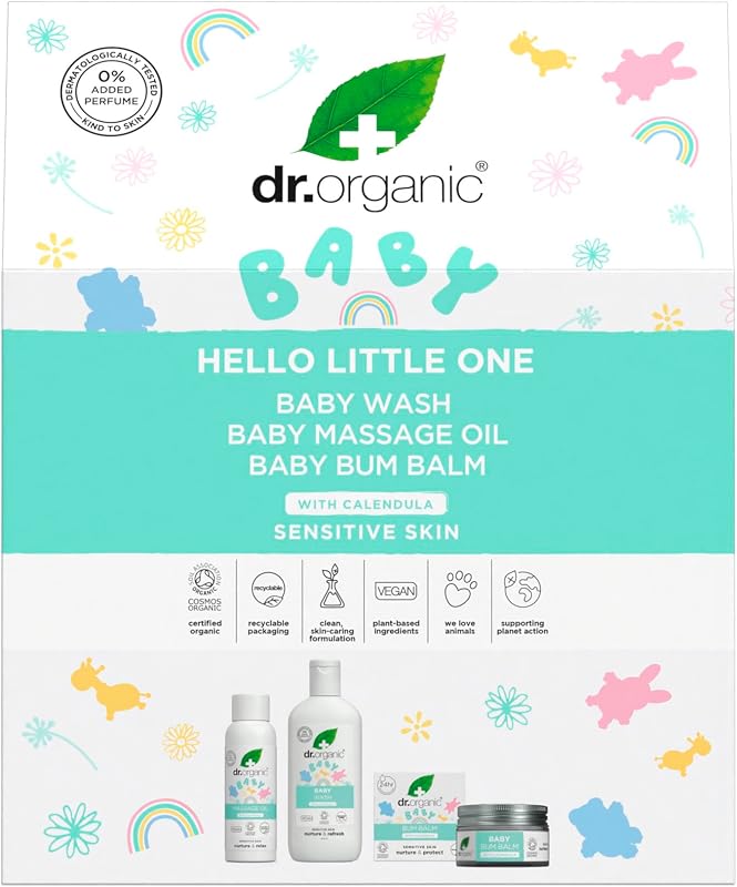 Dr.Organic Natural Baby set regalo calendula