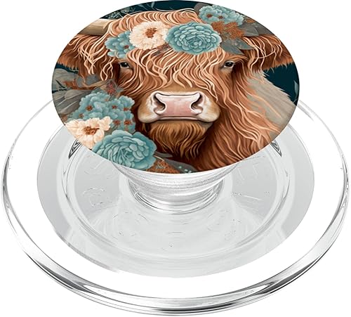 Miniatura 7 de PopSockets PopGrip intercambiables para amantes de las vacas de granjero