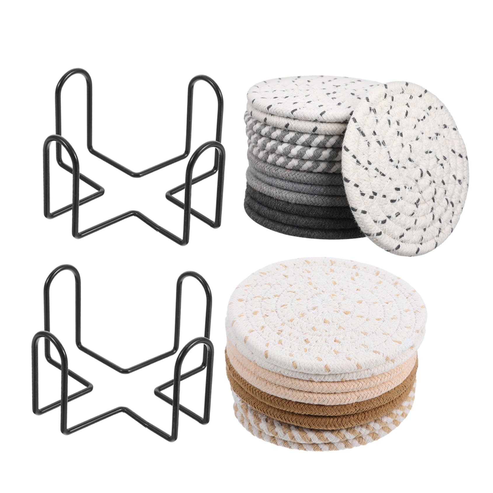 Dessous de tasse absorbant pour éviter les taches d'eau sur le mobilier