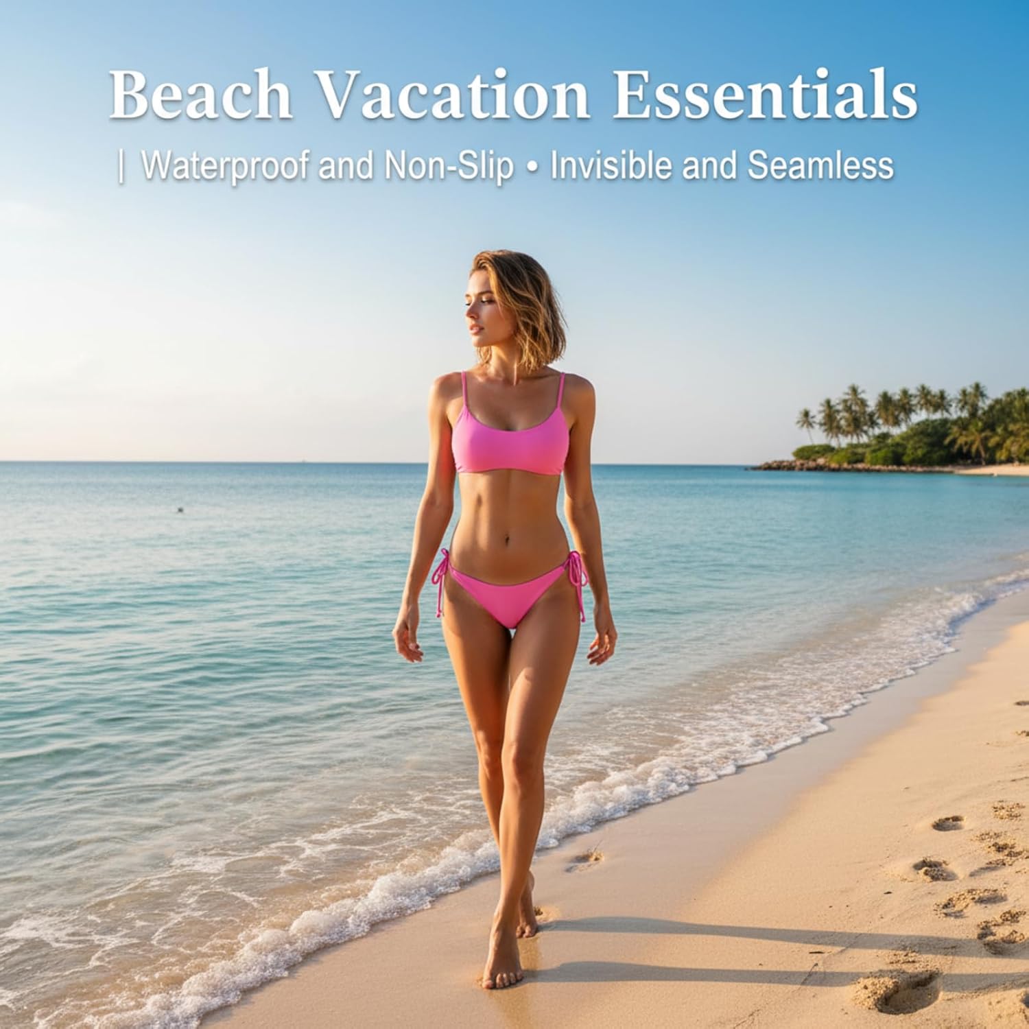 SATINIOR 50 Pairs (100 Pieces) Nipple Covers Disposable Pasties Breast Covers Self Adhesive No Show Bra for Women - Image 3