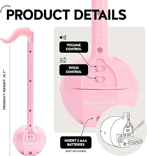 Miniatura 4 de Otamatone - Instrumento musical electrónico japonés - Sintetizador portátil de música de Japón por Maywa Denki Studio, galardonado, divertido
