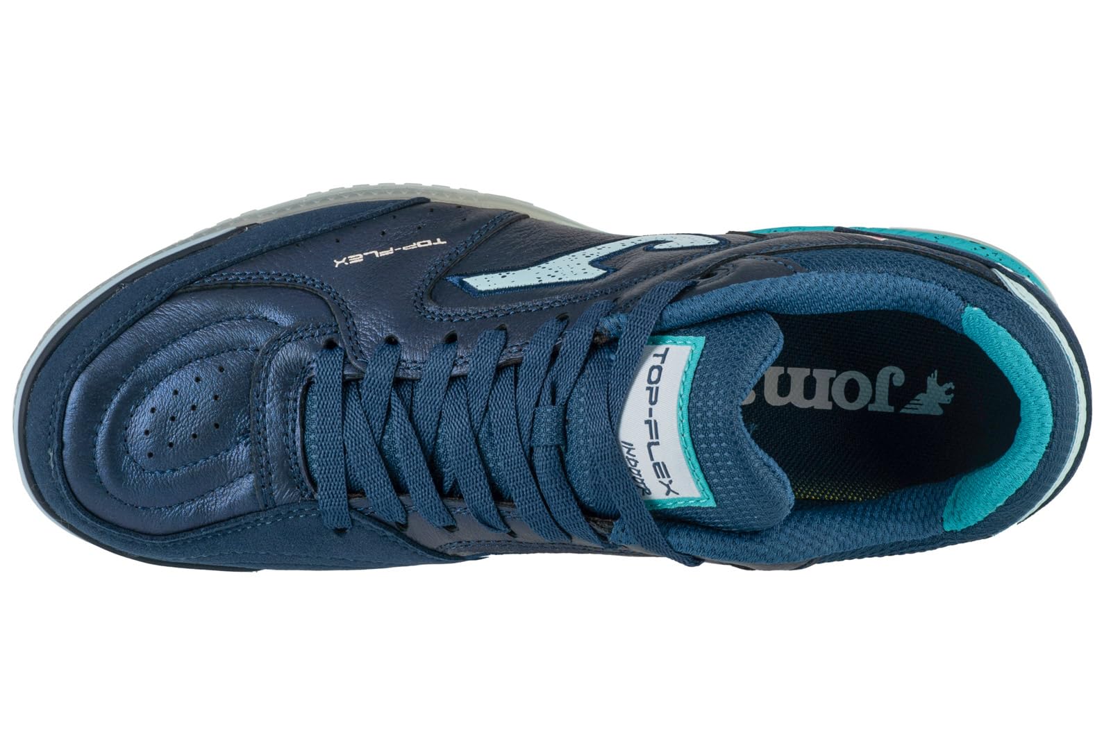 Joma Top Flex 2504 IN TOPS2504IN Zapatillas de Interior para Hombre, Azul Marino/Azul