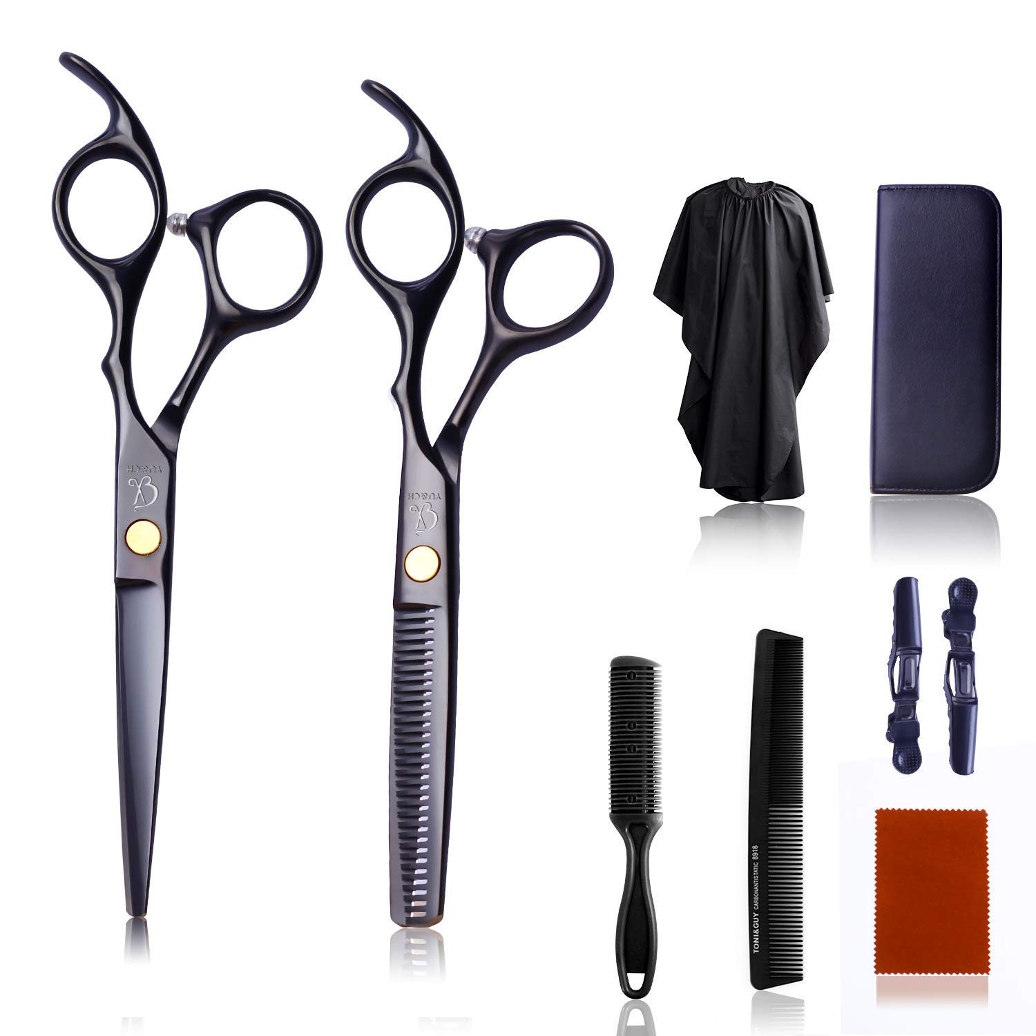 Professional Hair Cutting Scissors Set,Haircut Shears Kit