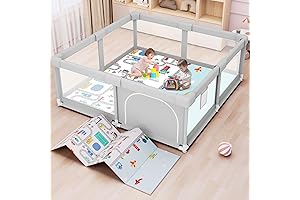 Padded Playpen for Baby's Safety and Comfort