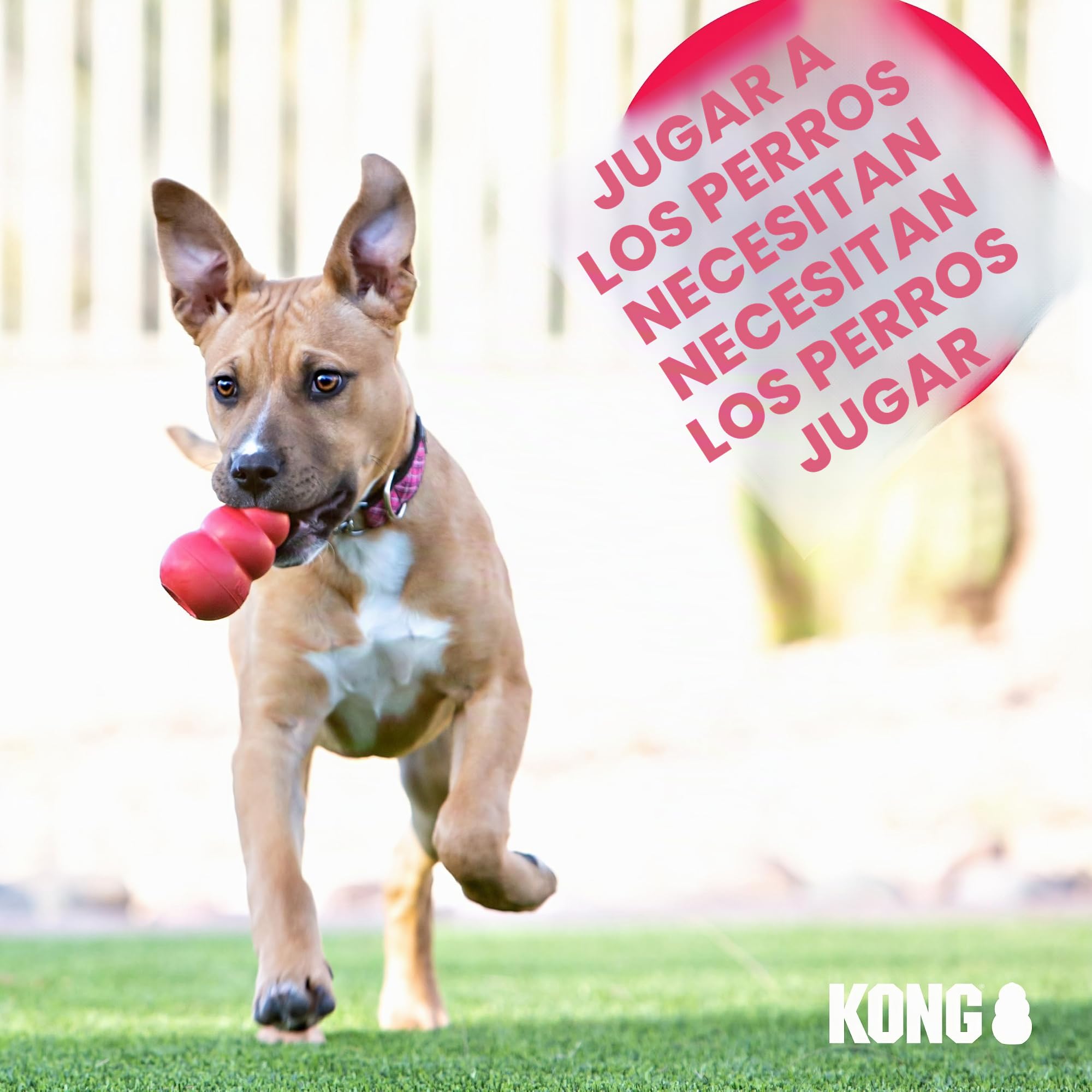 Juguete Para Perros Kong Wubba Zoo Mandrill L