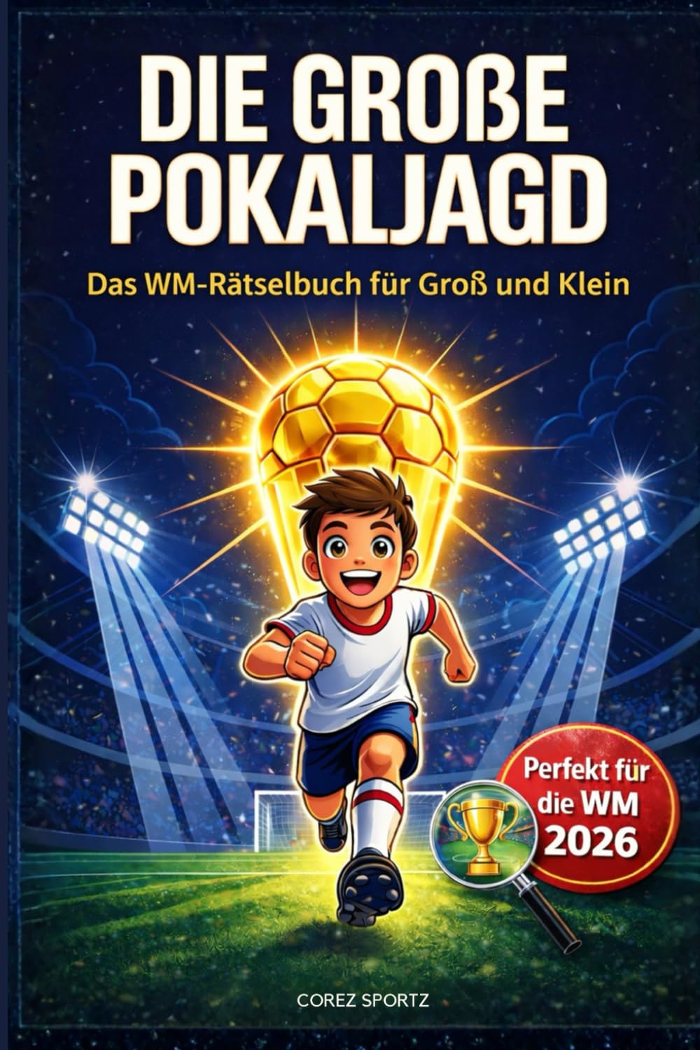 Die Große Pokaljagd: Das WM Rätselbuch für Groß und Klein
