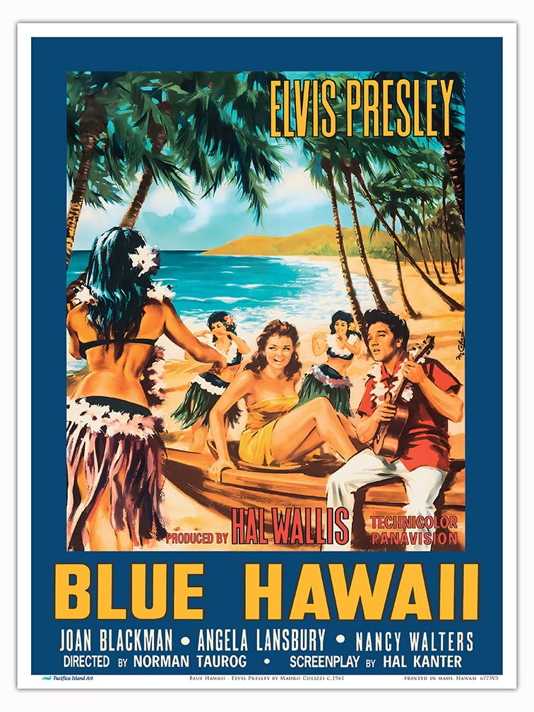 Amazon.com: Blue Hawaii - Elvis Presley - Vintage Film Movie Amazon.com: Blue Hawaii - Elvis Presley - Vintage Film Movie