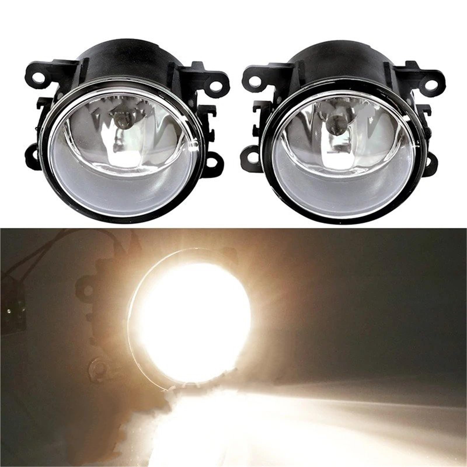 fari fendinebbia Fendinebbia Per Citroen Jumpy Per C1 Per C3 Per C4 Per C5 Per C6 Per C-Elysee Per Berlingo Lampada A LED(Fog lights and wires)