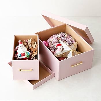 Amazon｜Francfranc フランフラン プリーレ ボックス S ピンク｜収納