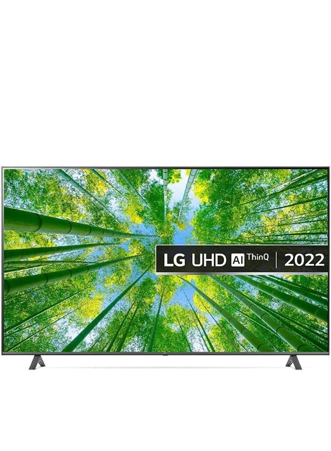 LG تلفزيون الترا اتش دي 4 كيه 75 بوصة سلسلة UQ8000، تصميم شاشة سينما 4 كيه اكتيف HDR ويب او اس سمارت بتقنية الذكاء الاصطناعي ثينكيو - 75UQ80006LD، بلوتوث