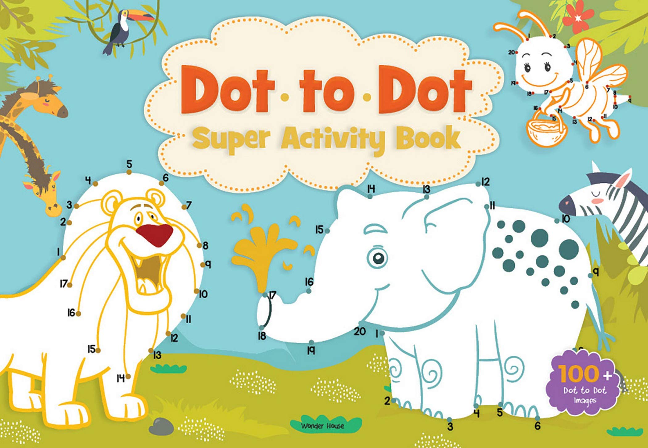 Wonder House Books Dot to Dot Super Activity -Activity for children