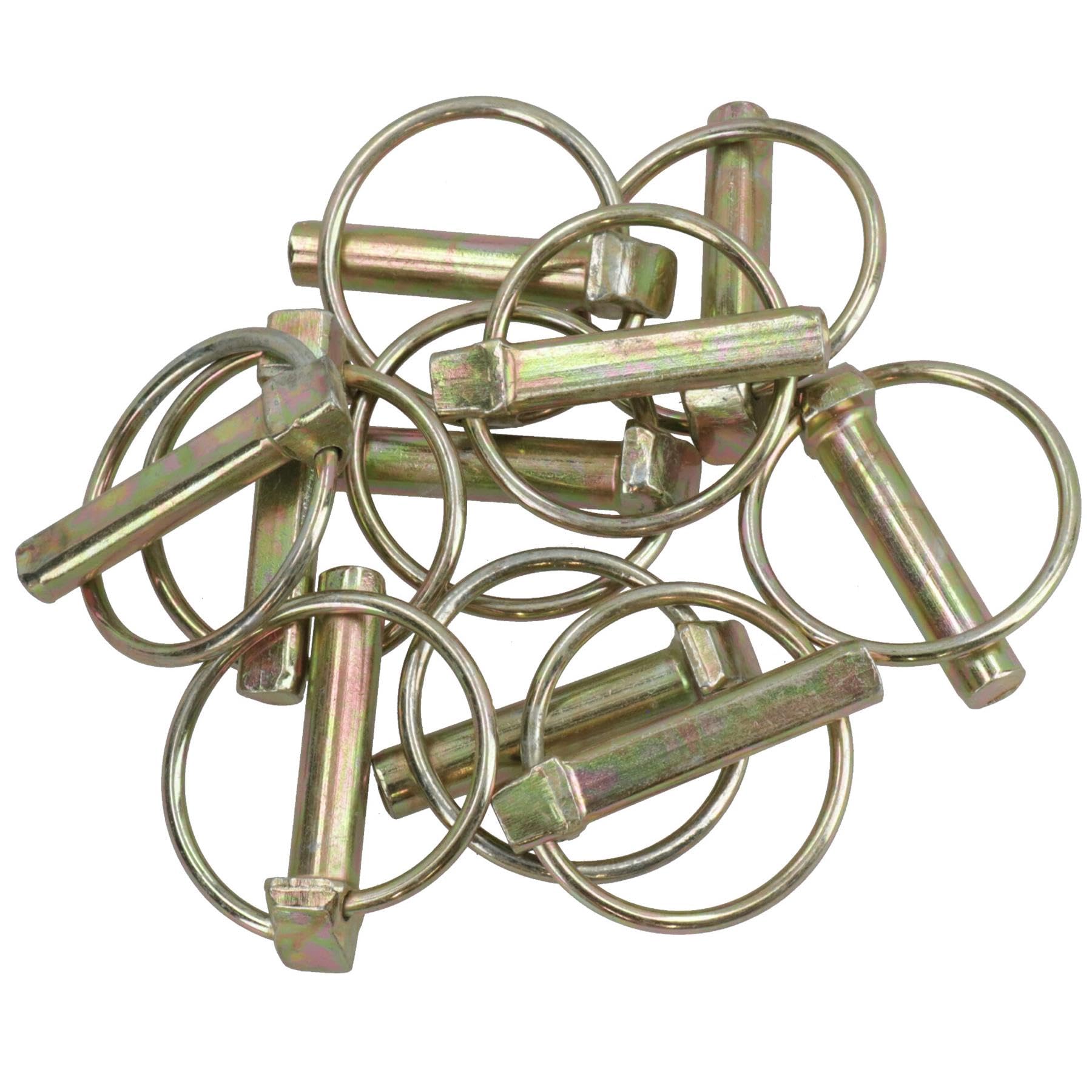 AB Tools Lot de 40 épingles Lynch 10 mm en acier au chrome vanadium