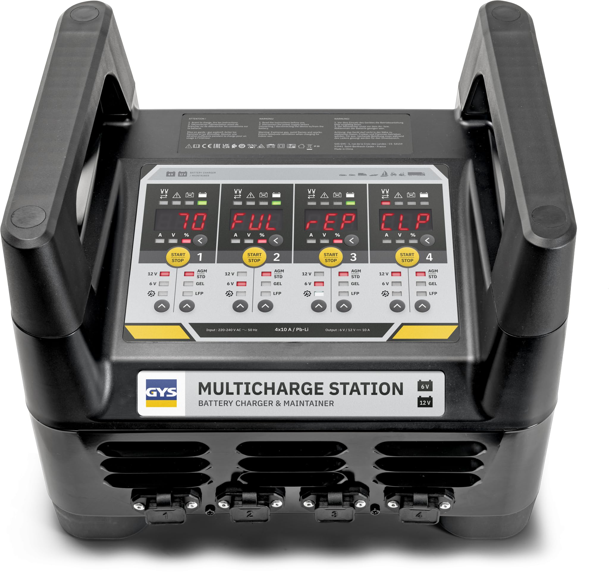 GYS - Station multicharge 4x10A / PB-Li