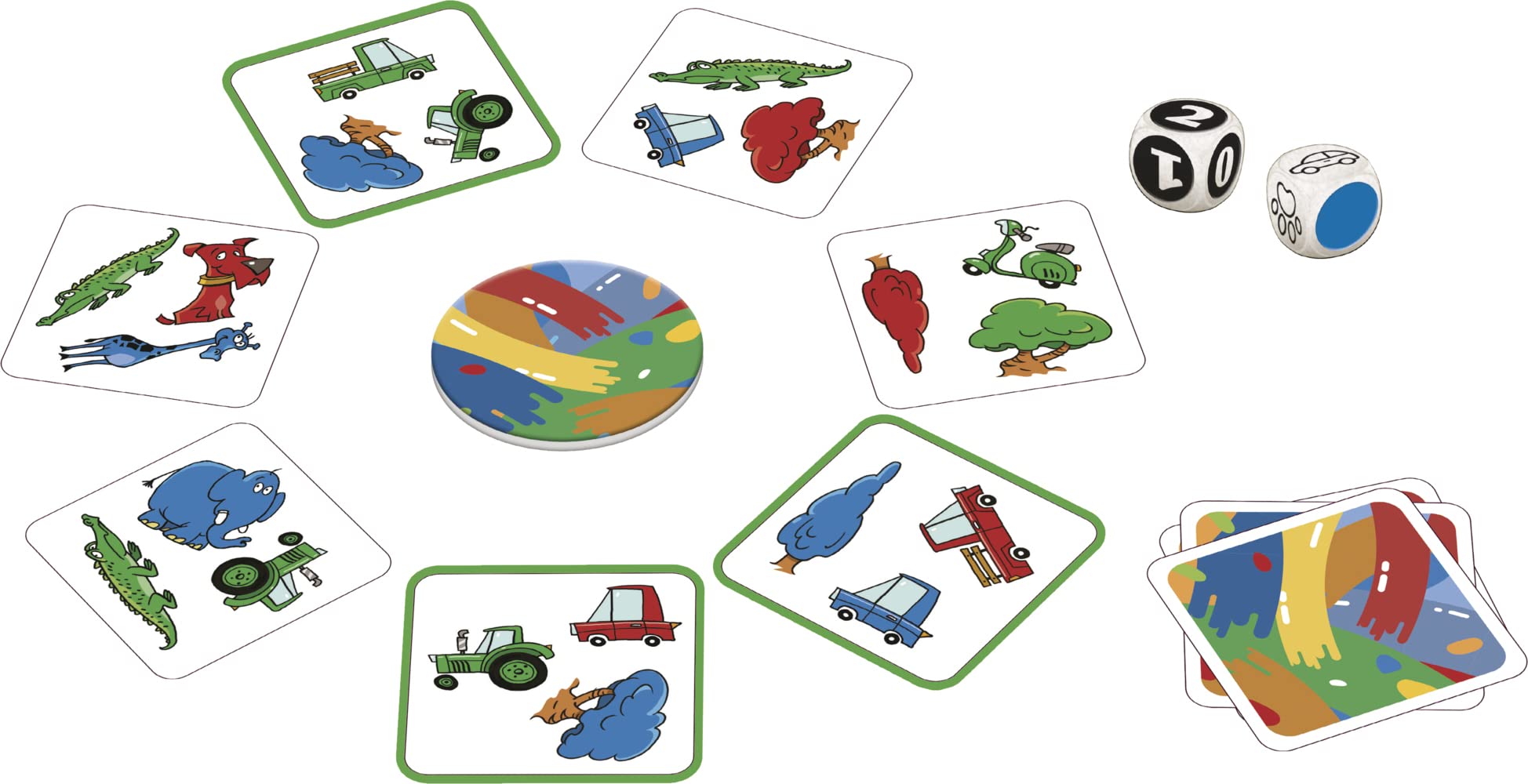 AMIGO Spiel + Freizeit 02104 Clack Family Kartenspiel – Ansicht 5
