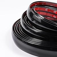 Vista 10 de Moldura cromada automotriz de 16 pies, 1-3/16 pulgadas, molduras cromadas resistentes para automóvil, protección UV, a prueba de arañazos