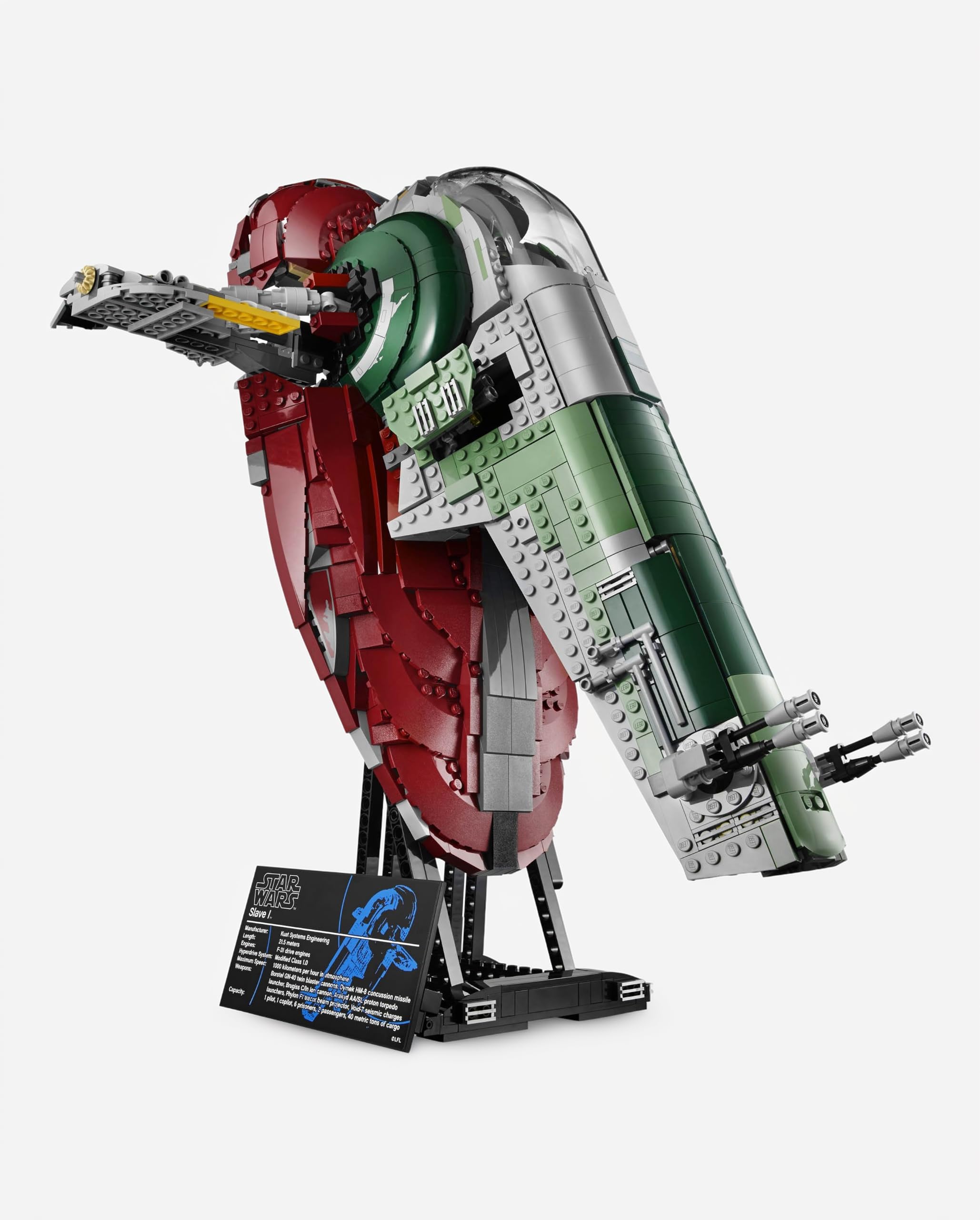 Amazon.com: LEGO STAR WARS Slave I 75060 Star Wars Toy for14+