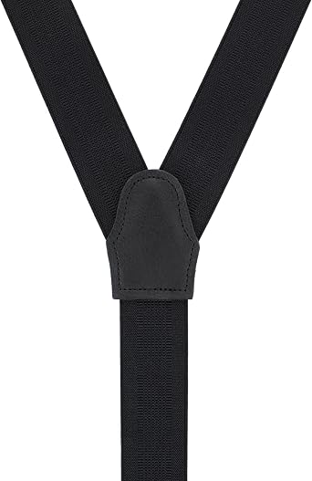 Trafalgar Classic Solid Color 38mm Convertible Braces