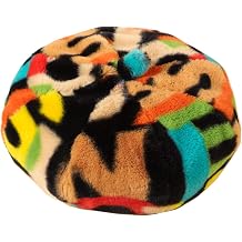 Newfancy Women Colorful Letter Print Faux Fur Beret Hats Artist Painter Hats Fuzzy Fluffy Warm French Winter Beanie Cap