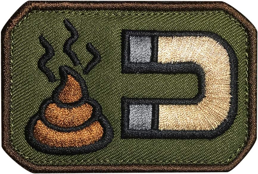 Morton Home Sh*t Hook and Loop Patch (Forest) Arts