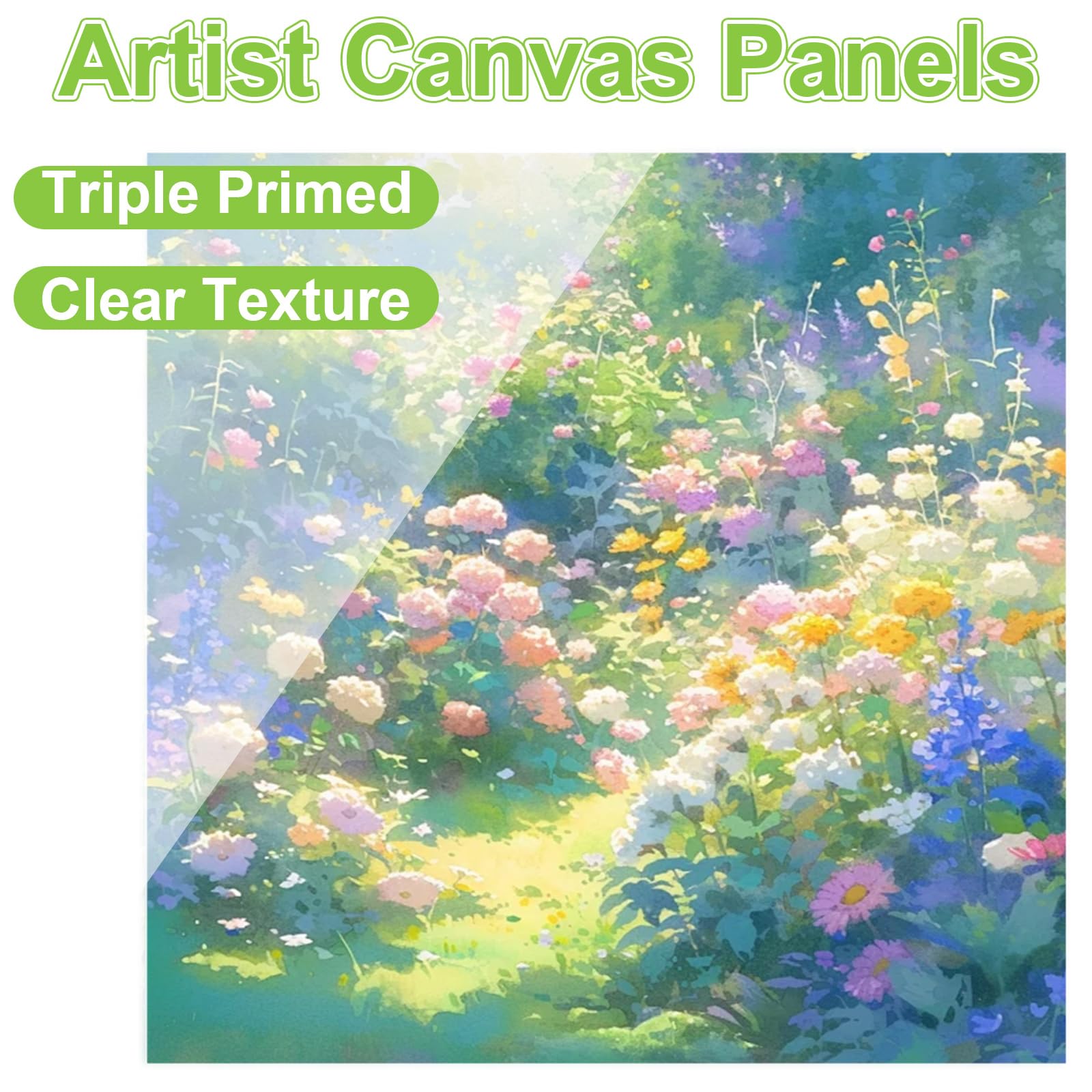 APACALI 30PCS Canvas for Painting 15 x 15cm - Image 3