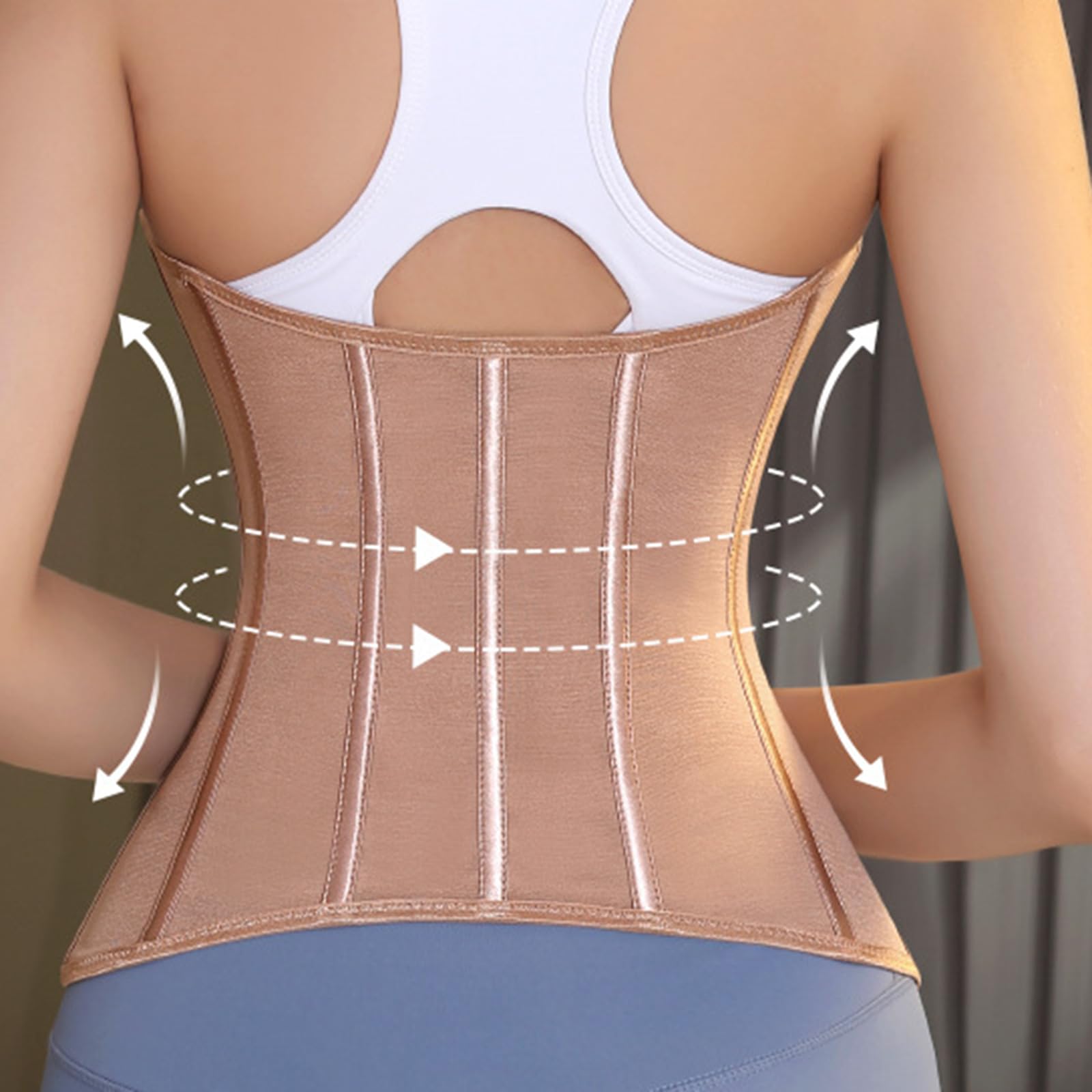 Cinturón moldeador con diseño de alta compresión, ajustable, ideal para entrenamiento, vestirse y moldear