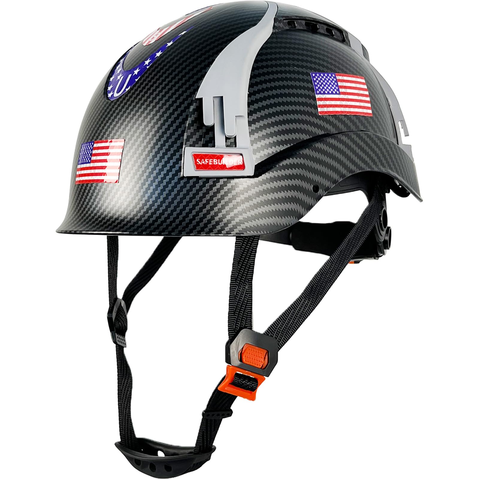 SBD-H1 Safety Helmet for Engineering Hard Hat Vented Lightweight 6 Point Suspension Hardhats OSHA Construction Work Hard Hats ANSI Z89.1