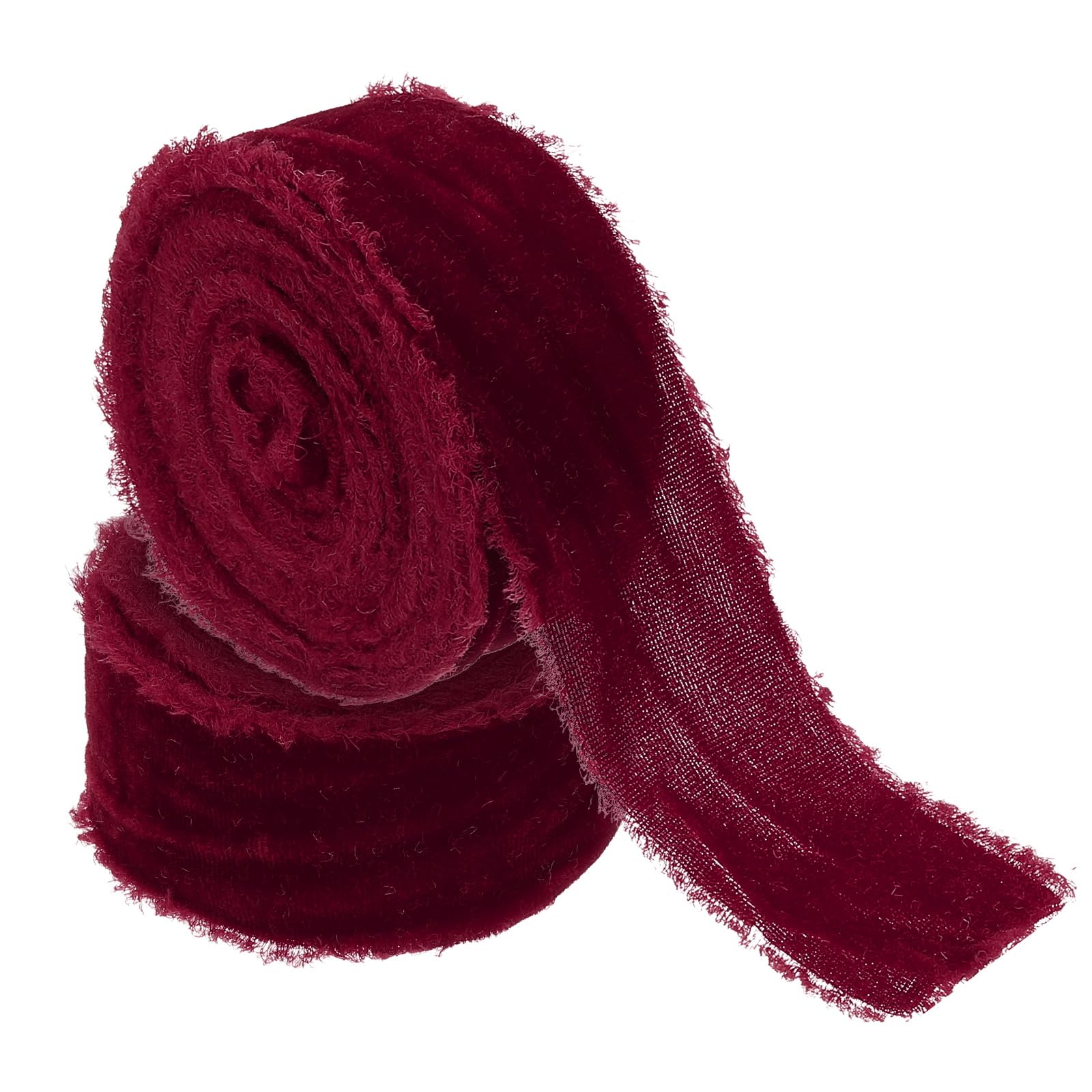 Ruban en Velours pour Finition de Bouquet sans Effet Rigide, Style Vintage