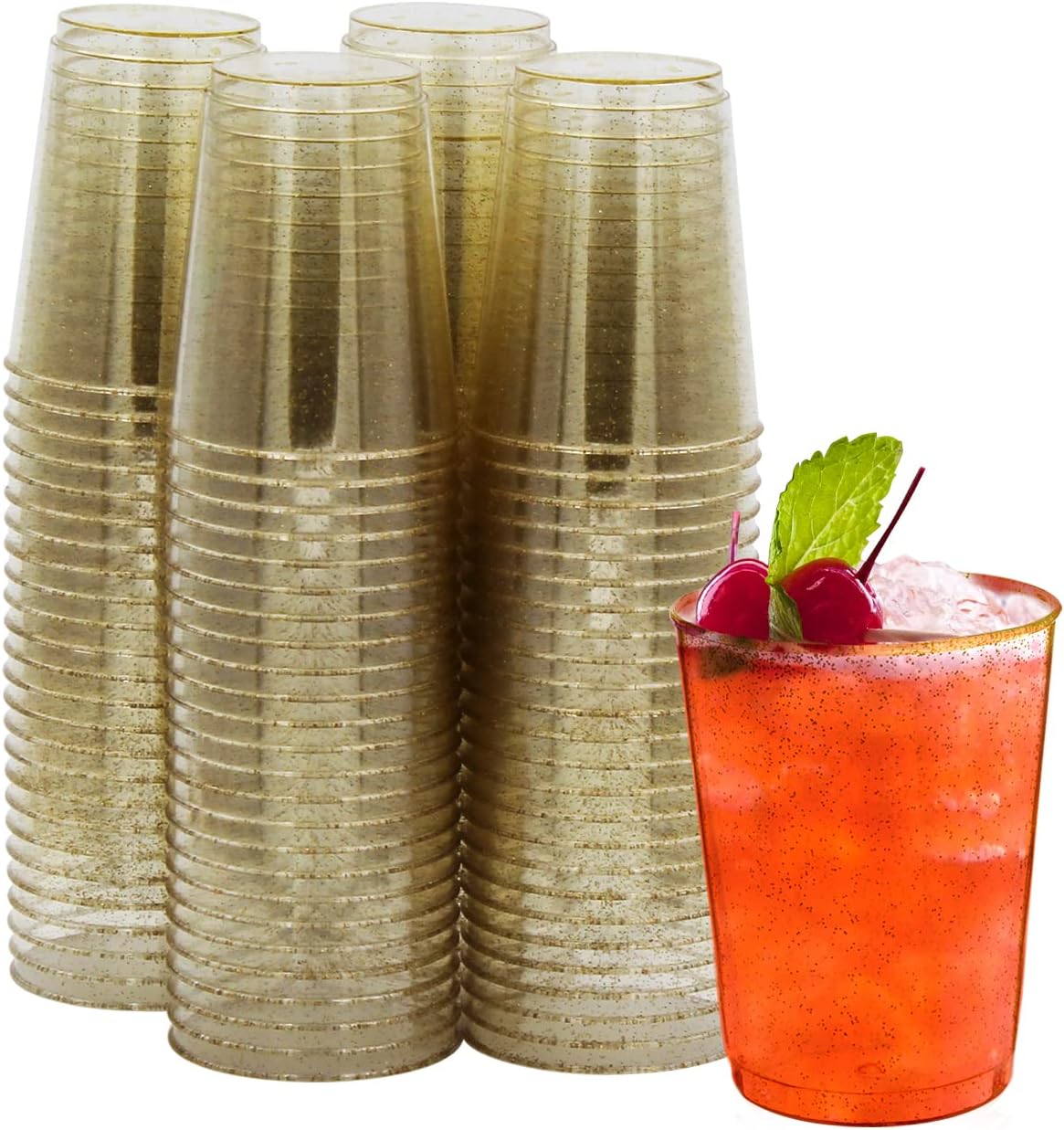 Umigy 200 Pcs Disposable Halloween Cups Bulk 16 oz