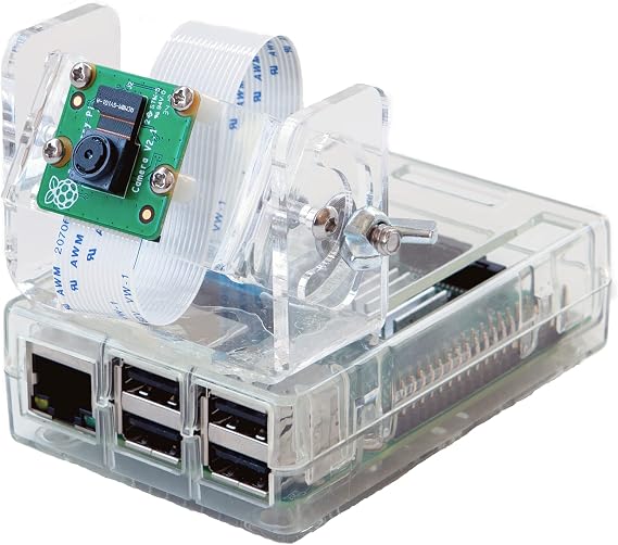 Tilt Adjustable Raspberry Pi Camera Module v2 Mount