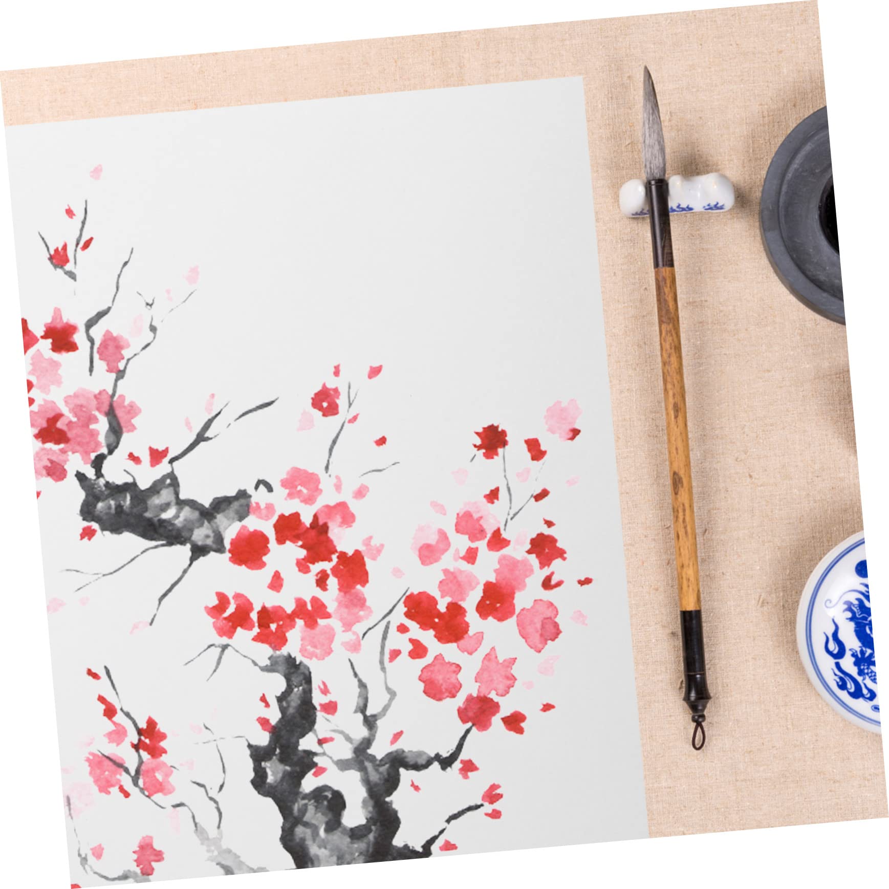 Chinesisches Reispapier (Xuan-Papier) – 100 Blatt, 34x70 Cm, Behandelt, Für Kalligraphie & Malerei