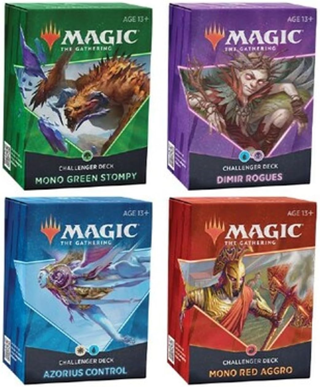 MTG Magic Challenger Deck 2021 - Set of All 4 Decks