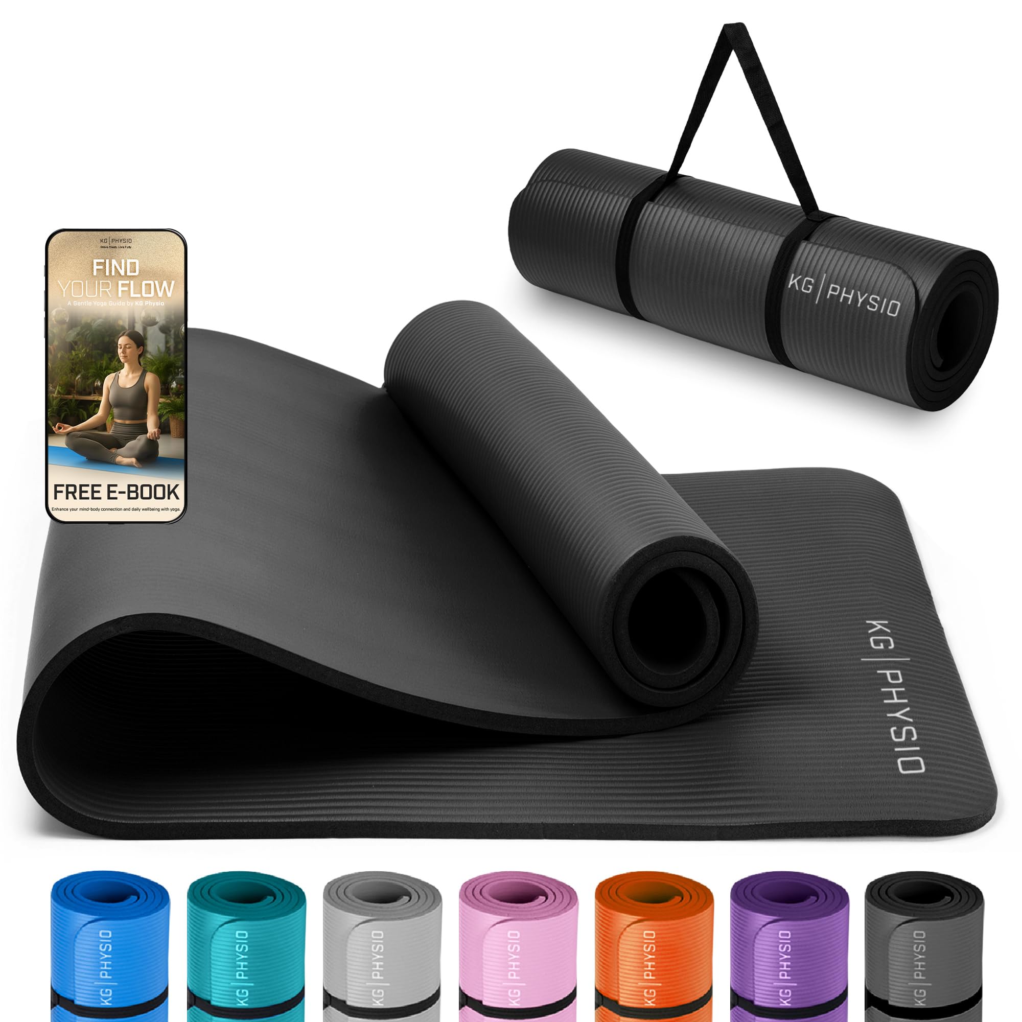 Tappetino Palestra Antiscivolo 8mm — Tappetino Yoga Antiscivolo e Pilates