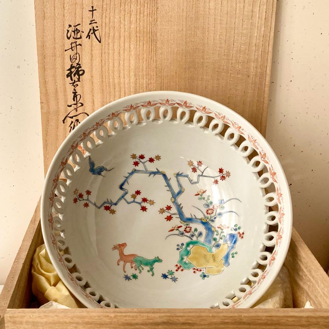 【未使用】十二代/酒井田柿右衛門/透鉢/鹿/紅葉 Amazon.co.jp: 十二代/酒井田柿右衛門/透鉢/鹿/紅葉 : Hobbies