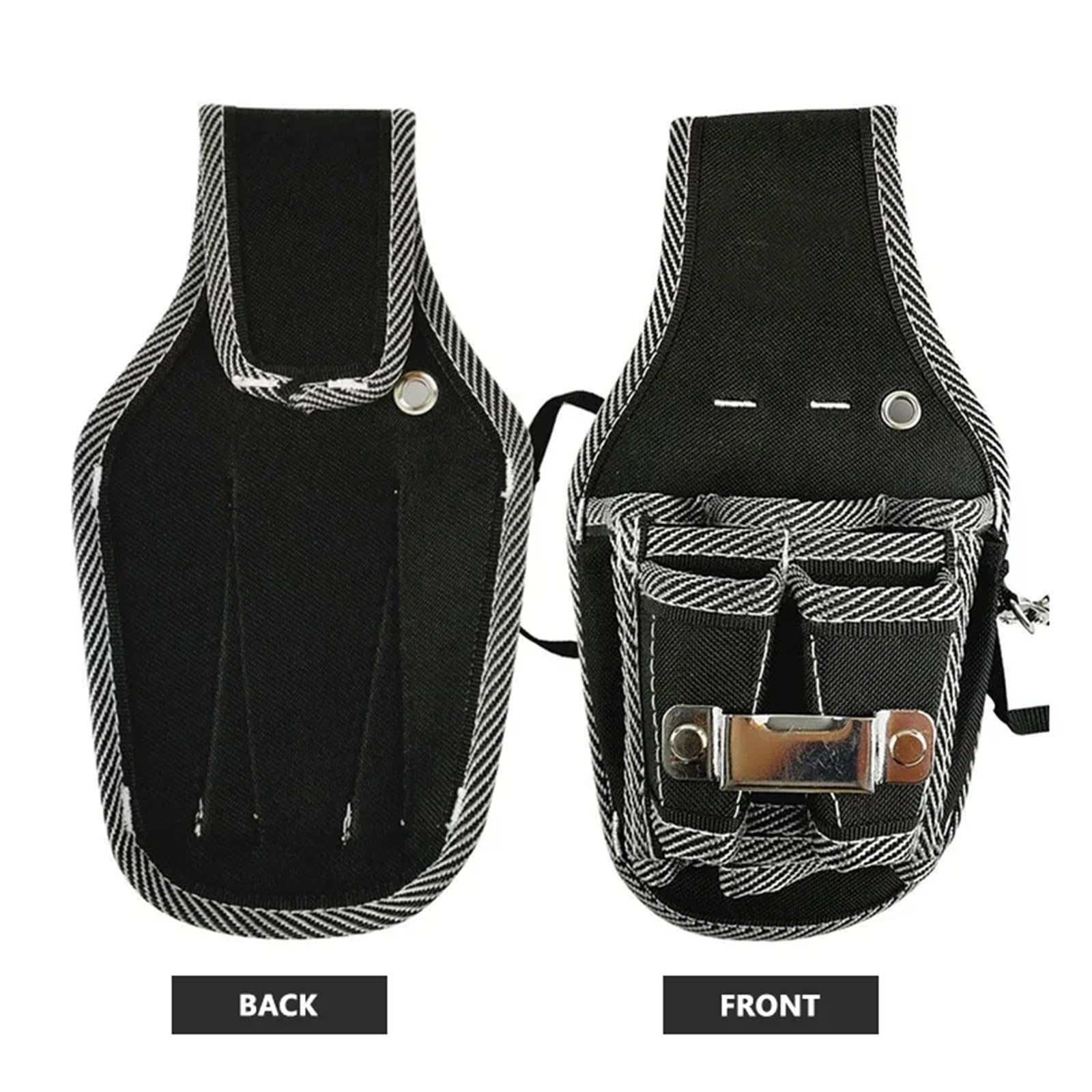 Bolsa de herramientas multifuncional, tela nailon, cinturón, Kit destornillador, soporte, bolsa, bolsillo, estuche for cintura electricista Para Carpintero Constructor