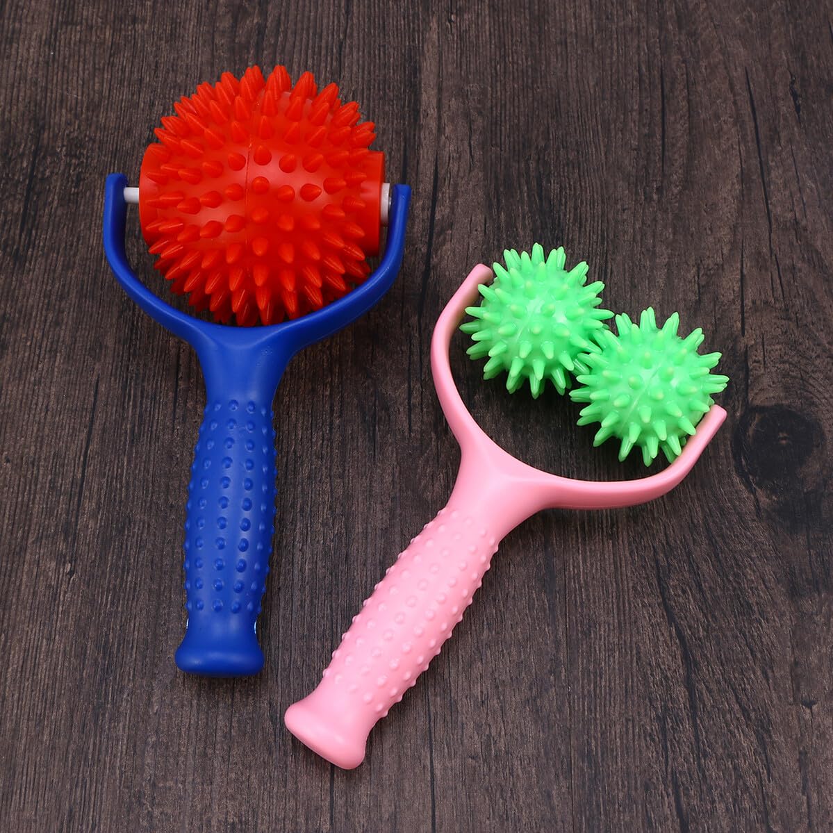 Massagerolle mit Griff aus Pvc, Tragbares Rollenmassagegerät