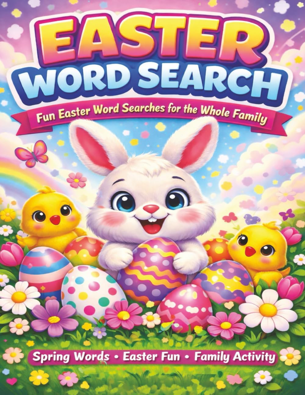 Easter Word Search: Fun Easter Word Search Puzzles for the Whole Family